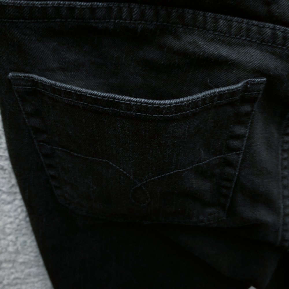 Lauren Jeans Co Women's 2 Classic Black Bootcut Jeans 28.25" 29.25" 9.25" - Picture 2 of 12